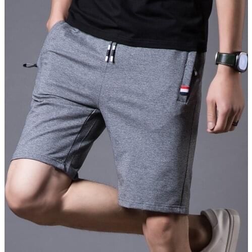 Summer Shorts Men Fashion 5-point shorts pure new mens summer elastic cotton water washing pants 5XL