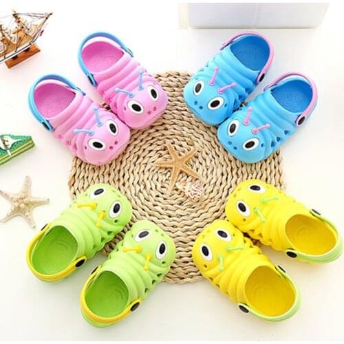 Summer New Baby Shoes Sandals 1-5Y Boys and Girls Beach Shoes Breathable Soft Non-slip Fashion High-quality Childrens Shoes