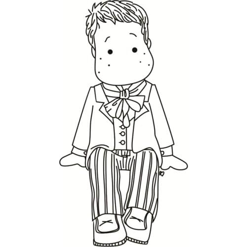 New Alphabet Transparent Silicone Clear Rubber Stamp Sheet Cling Scrapbooking DIY Cute Pattern Photo Album PaperCard Decor Stamp