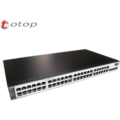 Original Huawei S5720-52X-LI-AC Huawei Network Switch, 48 x Ethernet 10/100/1,000 Base-T ports, 4 x 10 Gig SFP+ ports