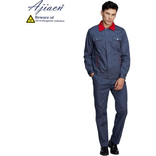 Genuine electromagnetic radiation shielding clothing suit Mobile phone, computer, WIFI, microwave anti-radiation custom workwear