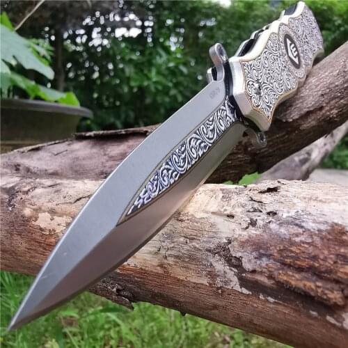 USA Folding Flipper Knife Tactical Combat Pocket Knives EDC Multi Tools for Hunting Camping Survival Outdoor Everyday Carry