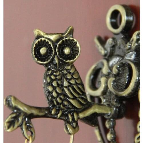 Vintage Horse Elephant Owl Shaped Bell Doorbell Halloween Hanging Door Decoration Home Decor