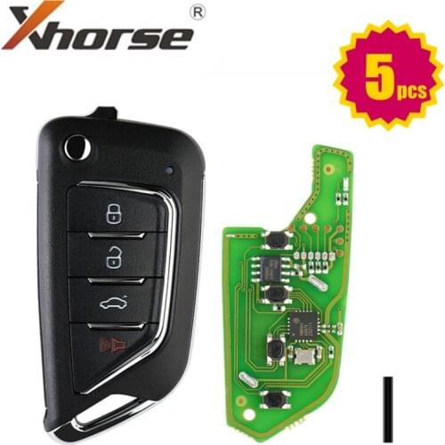 Xhorse XKCD02EN KAI.DLK 4 buttons Remote Key for VVDI VVDI2 Key Tool 5pcs/lot