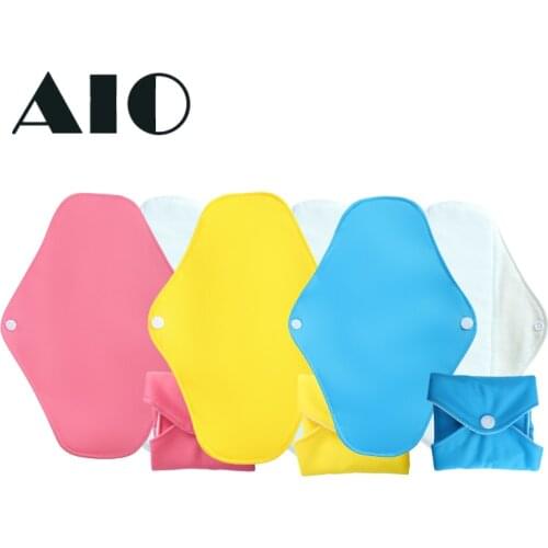 10pcs Reusable Pure Bamboo Cotton Sanitary Pads 2021 Waterproof Feminine Maternity Hygiene Panty Liner Stay Dry Healthy Female