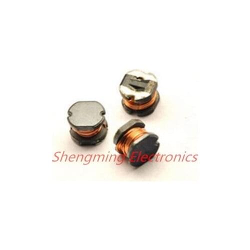 100pcs CD54 2.2uH 3.3uH 4.7uH 6.8uH 10uH 15uH 22uH 33uH 47uH 100uH 150uH 220uH 330uH 470uH CD54 Power Inductors 5.8x5x4.5mm