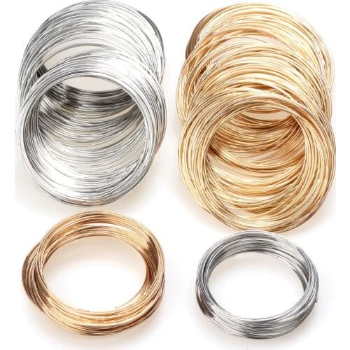 20 laps of metal wire coil steel bead brooch bouquet blank bracelet bracelet DIY jewelry making accessories