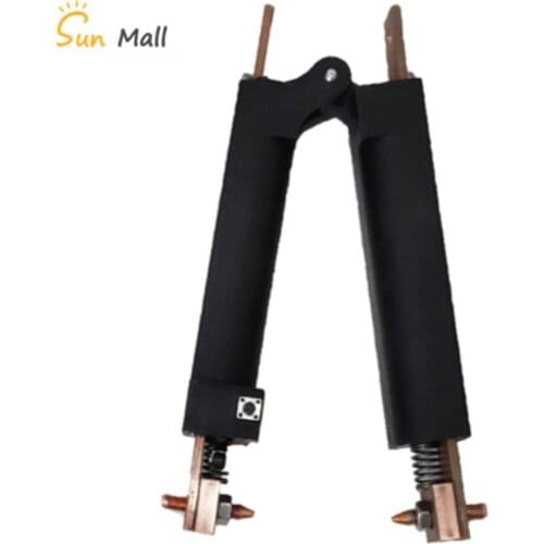 Spot welding machine integrated weld pen hand held automatic trigger multi functional split butt welding tongs polymer to nickel