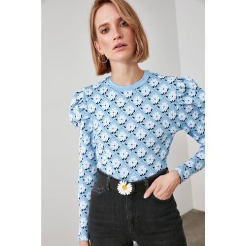 Black Daisy Buckle Leather Look Belt Wide Long Belt Personality Women New Fashion Tide All-match Spring Autumn