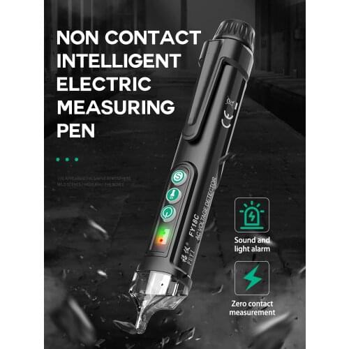 FUYI AC Voltage Electric Compact Pen Current Testing Pencil Circuit Breaker Finder 12V/48V-1000V Voltage Sensitivity adjustable