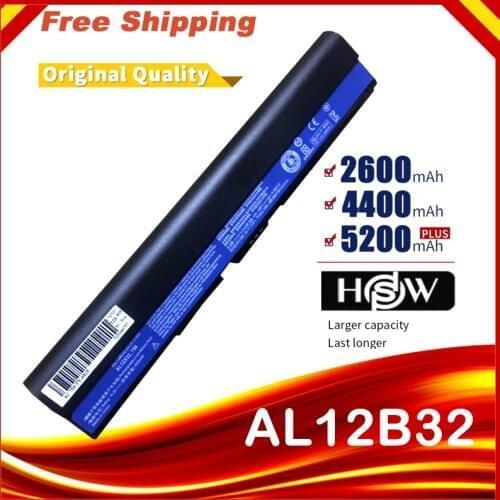 HSW Special Cell AL12X32 Battery for Acer Aspire One 725 756 V5-171 B113 B113M fast shipping
