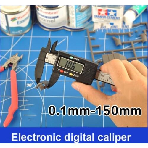 Model Making Tools Precision Measurement Electronic Digital Display Cursor Card 0-150mm