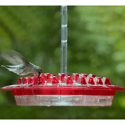 Bird Feeder Hummingbird Feeder Detachable Leak-proof Plastic Pet Feeding Water Container for Home Outside Hanging Bird Feeding