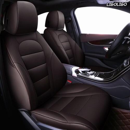 LIGOLIGO Custom Leather car seat cover For LEXUS RX270 RX350 RX450h RX300 RX330 RX400h RX200 NX200 NX300 NX300h seat cover cars