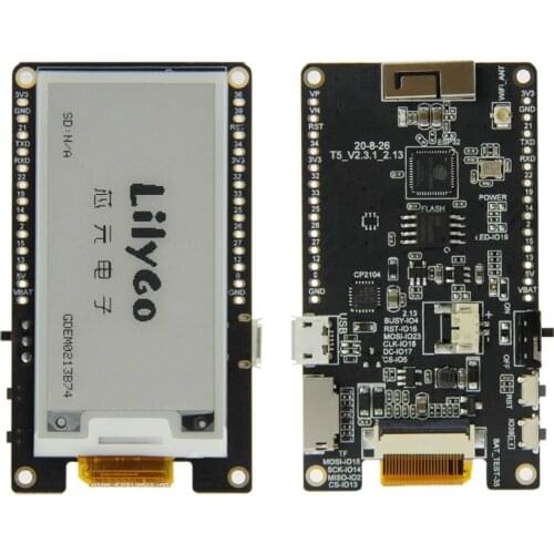 ESP 32 TTGO T5 v2.0 2.13 Inch E-Paper Screen New Driver Chip ESP32