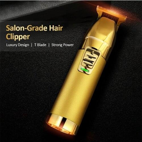 Hair Trimmer Clipper Hair Cutting Machine Cordless Beard Trimmer Electric Shaver Professional USB Trimmer For Men Haircut