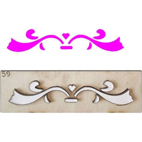 MESOPOTAMIA DIY Scrapbooking Decoration Flowers Wooden Dies Laser Bigshot Machine Artistic Woods Dies Cutting EVA Cloth Leather