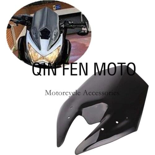 Motorcycle modified Front Windshield Fit For Kawasaki Z800 13-14-15-16 Black