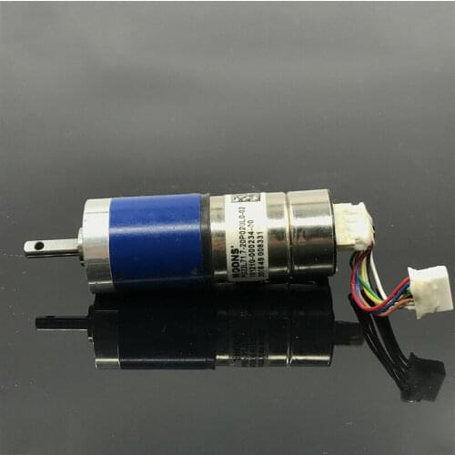 MOONS Mini 22mm 18 Degree 2-Phase 4-Wire Precise Planetary Full Metal Gearbox Servo Gear Stepper Motor Front Ball Bearing