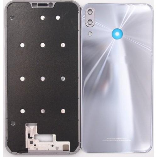 BaanSam New LCD Holder Front Frame Battery Back Cover For Asus Zenfone 5 2018 ZE620KL Housing Case Without Power Volume Buttons
