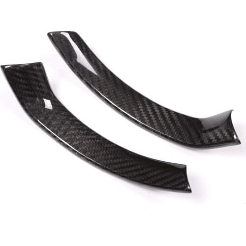 Real Carbon Fiber Steering Wheel Decoration Frame Cover Trim for Alfa Romeo Giulia Stelvio 2017-2018 Car Accessories