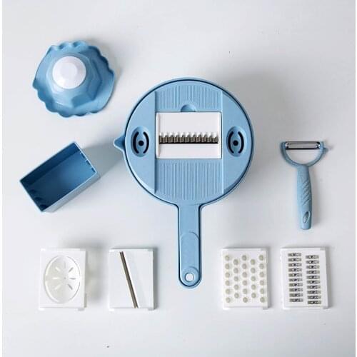 OTHERHOUSE 11Pcs Vegetable Cutter Multifunctional Potato Slicer Carrot Graters Peeler Vegetable Chopper Cheese Kitchen Gadgets
