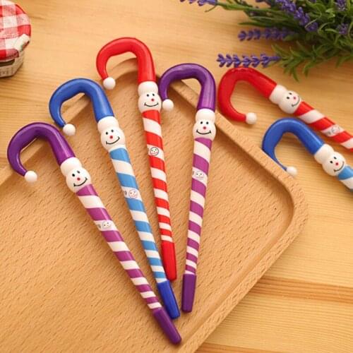 Kawaii Cute Clown Snowman Ball Pen Cute Ballpoint Pen for School Stationery Creative Office School Supplies