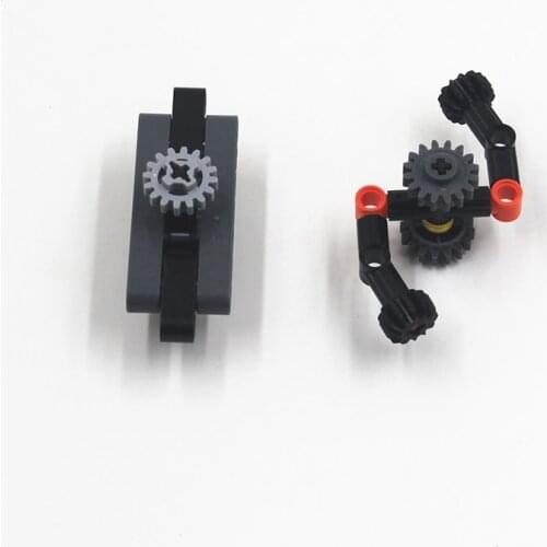 Self-Locking Bricks 2 Set finger tip gyro decompression fidgeting, helped you rotating hand anxiety reli compatible with Le