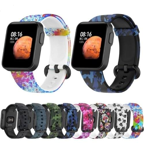 For Mi Watch Lite Band Silicone Strap For -Xiaomi Redmi Watch Wristband Sport M5TE