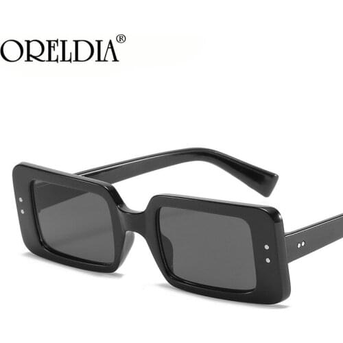 2021 Latest Square Sunglasses Mens High Quality Fashion Sunglasses Retro Rice Nail Personality Small Sunglasses Glasses UV400