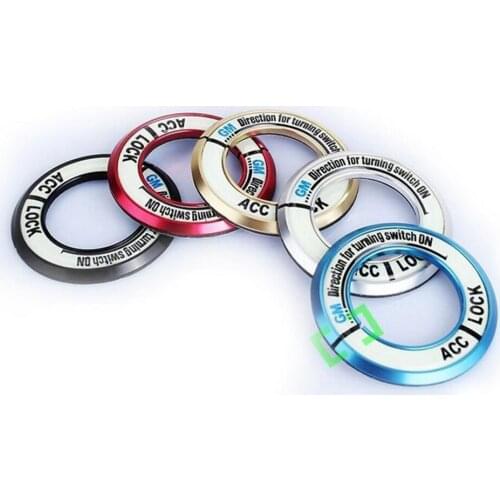 Luminous key Ring Car Styling for Buick Excelle/G/T/Regal/Lacrosse/Encore Ignition Switch Cover Sticker
