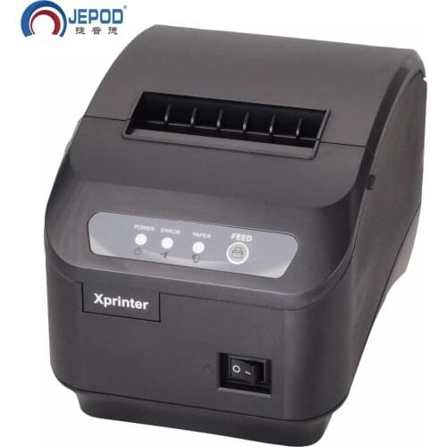 XP-Q200II 80mm desktop thermal receipt printer Optional interface USB+Serial/LAN 200mm/s high speed bill priner with auto cutter