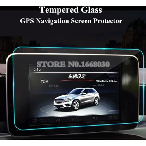 Tempered Glass GPS Navigation Screen Protector For Benz GLC X253 200 260 2015-2020 Car accesories interior Car decoration
