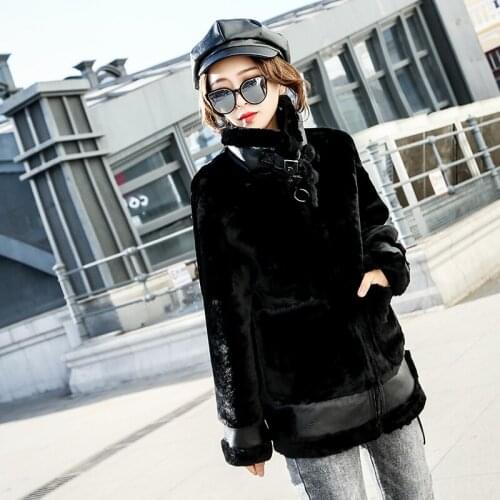 Shearing Natural Winter Sheep Coat Women Real Fur Jacket for Womens Clothing Manteau Femme YY942