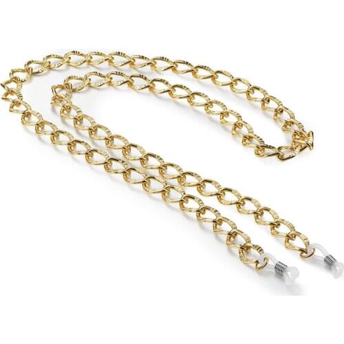 1pcs Sunglasses Strap Reading Glasses Hanging Chain Fashion Eyeglass Spectacles Holder Neck Cord Glasses Slip Metal Chains