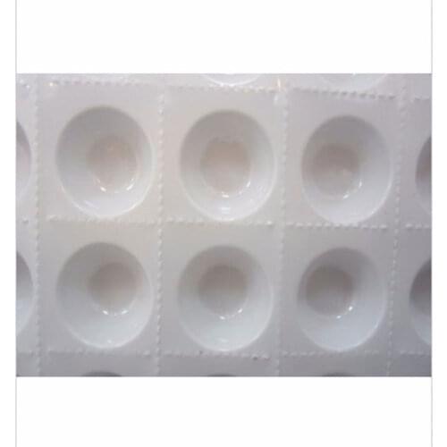 500pcs Cups/lot,Disposable Perforated Plastic Eyelash Extension Glue Holder Wells Adhesive Tray Eyelashes
