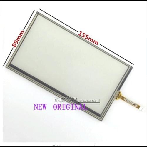6.5 Inch Touch Screen AT065TN14 / PW065XS1 screen car navigation screen 155*89