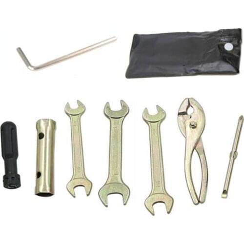7PCS Universal Aluminum Alloy Motorcycle Durable Tool Kit For Honda Kawasaki Suzuki KTM Replacement Accessories