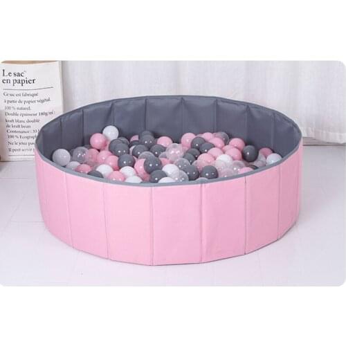 80cm Foldable Dry Ball Pool Infant Ball Pit Ocean Ball Game Playground Toys For Children Kids Indoor Entertainment Birthday Gift
