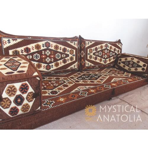 Arabic Floor Seating / Arabic Floor Sofa / Arabic Majlis / Arabic Couches / Oriental Seating / Benc Cushions / Arabic Jalsa