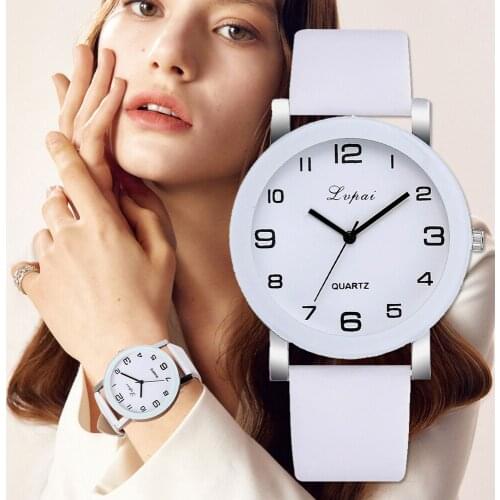 Lvpai Brand Quartz Watches For Women Luxury White Bracelet Watches Ladies Dress Creative Clock 2019 New Relojes Mujer