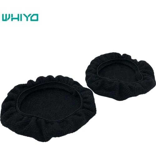 Whiyo 2 pairs of Sleeve Stretch Covers Sweat Absorption Washable Germproof Deodorizing for Bose A20 A 20 Headphones