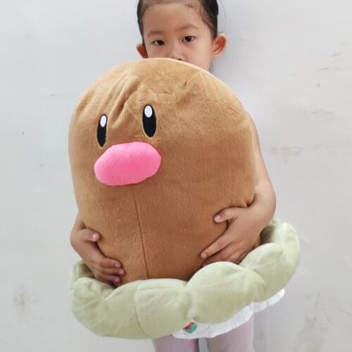 Rare pokemon Large Official Focus Diglett Stuffed Plush Doll New