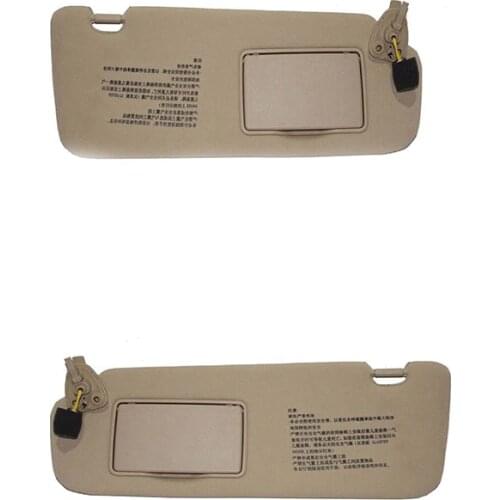 For HYUNDAI 2005 2006 2007 2008 2009 sonata NF NFC Sun visor Sunshade assembly Beige 852010R300V2 852020R300V2