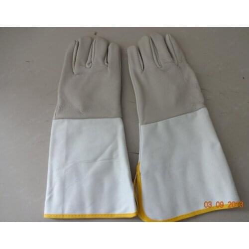 Welding gloves High wear-resistant imitation leather plus long welding gloves High quality NE