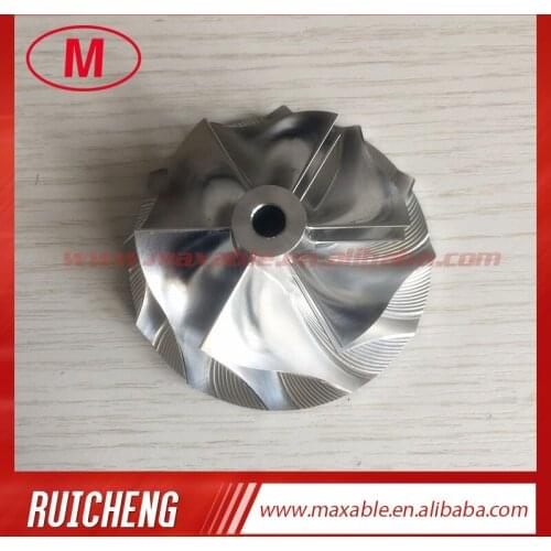 T04B 54.14/69.96mm 409179-0024 6+6 blades turbo billet/milling/aluminum 2024 compressor wheel for 409640-0001/409770-0001