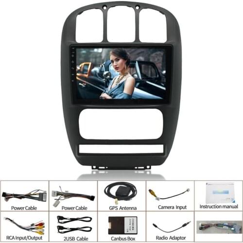 1+16GB Android 10.1 Car Stereo Radio GPS Navigation For Dodge Caravan Chrysler Grand Voyager 2000-2010
