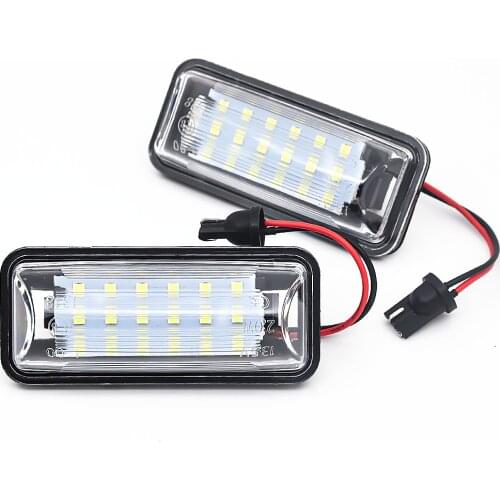 2PCS Canbus LED License Plate Light for Subaru Forester XV Impreza Legacy BRZ WRX / WRX STI Wagon Toyota 86 GT-86 FT-86 Scion
