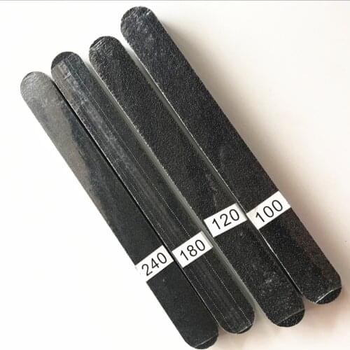 4 set (80 pcs)nail file replacement pads for metal nail file disposale pads sandpaper pads with Double Sided Adhesive Tape