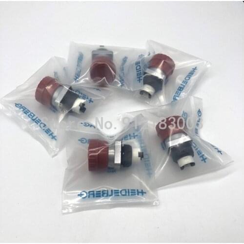 5 Piece / Lot Best Quality Heidelberg A1.144.9127 SM52 SM74 EMERGENCY STOP BUTTON STOP SWITCH PRINTING MACHINE PARTS XL105 CX102